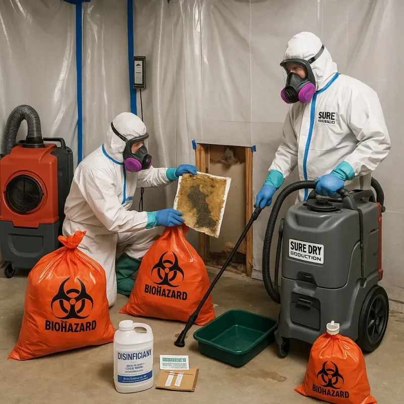Contaminated Water Handling Protocols process in Buena, NJ